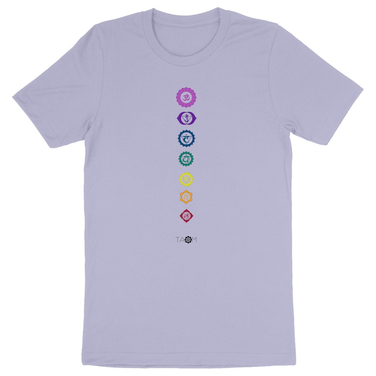 T-shirt Unisexe CHAKRA Mandala dans le dos