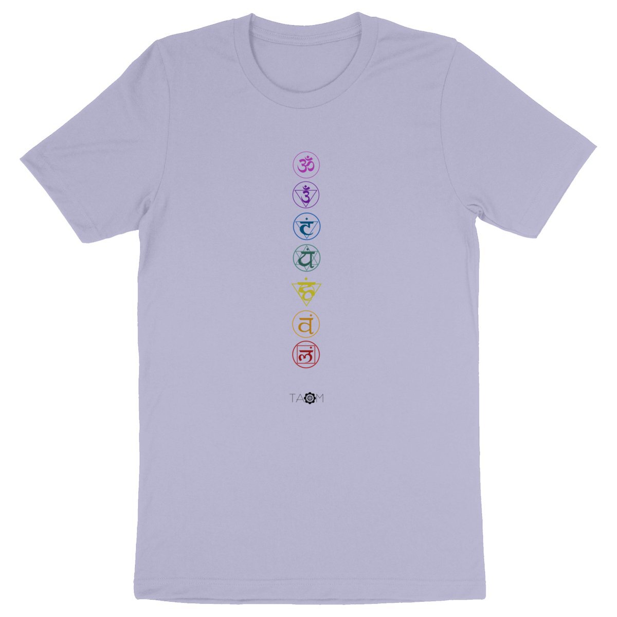 T-shirt Unisexe CHAKRA Géométrie dans le dos