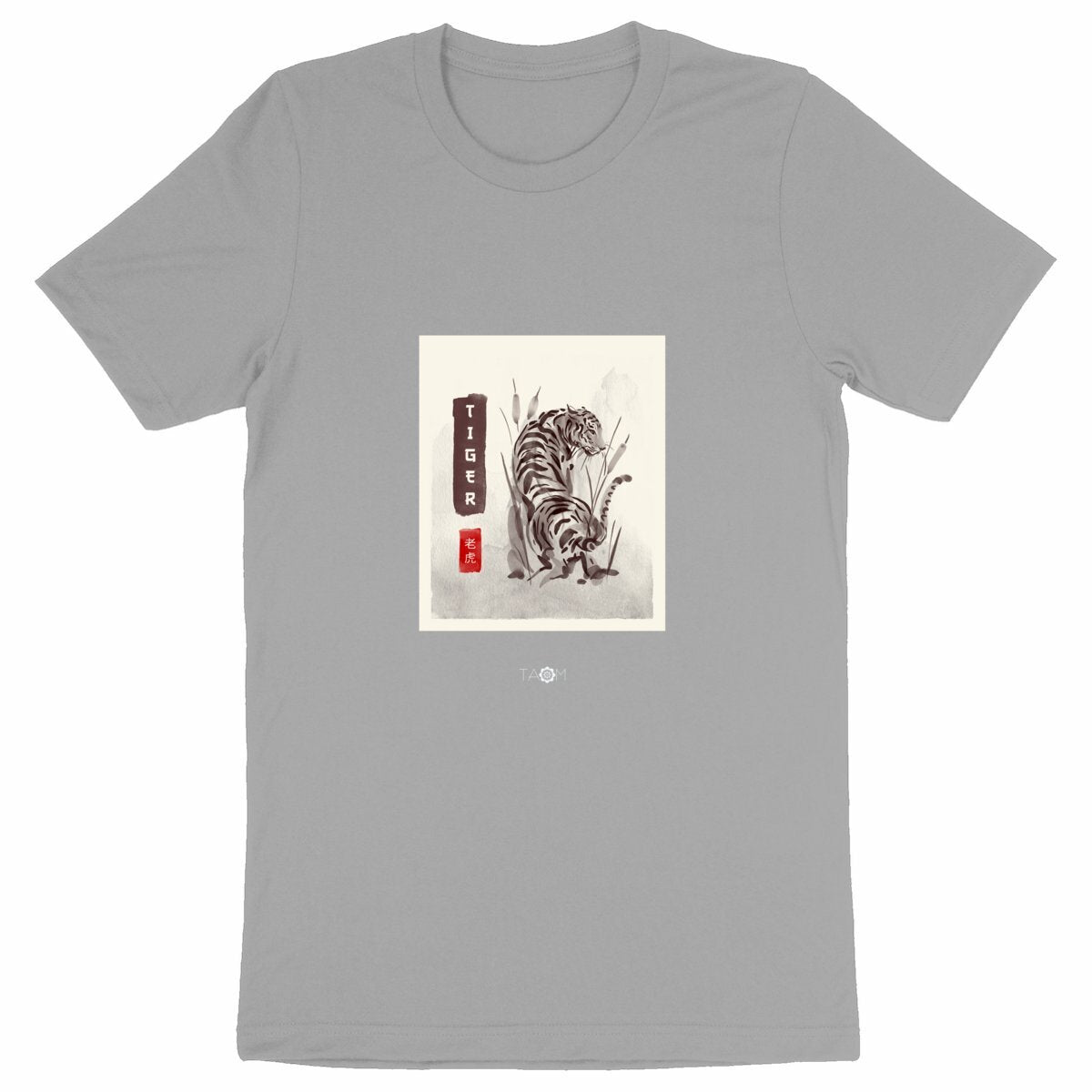 T-Shirt Unisexe CALLIGRAPHIE Tigre 