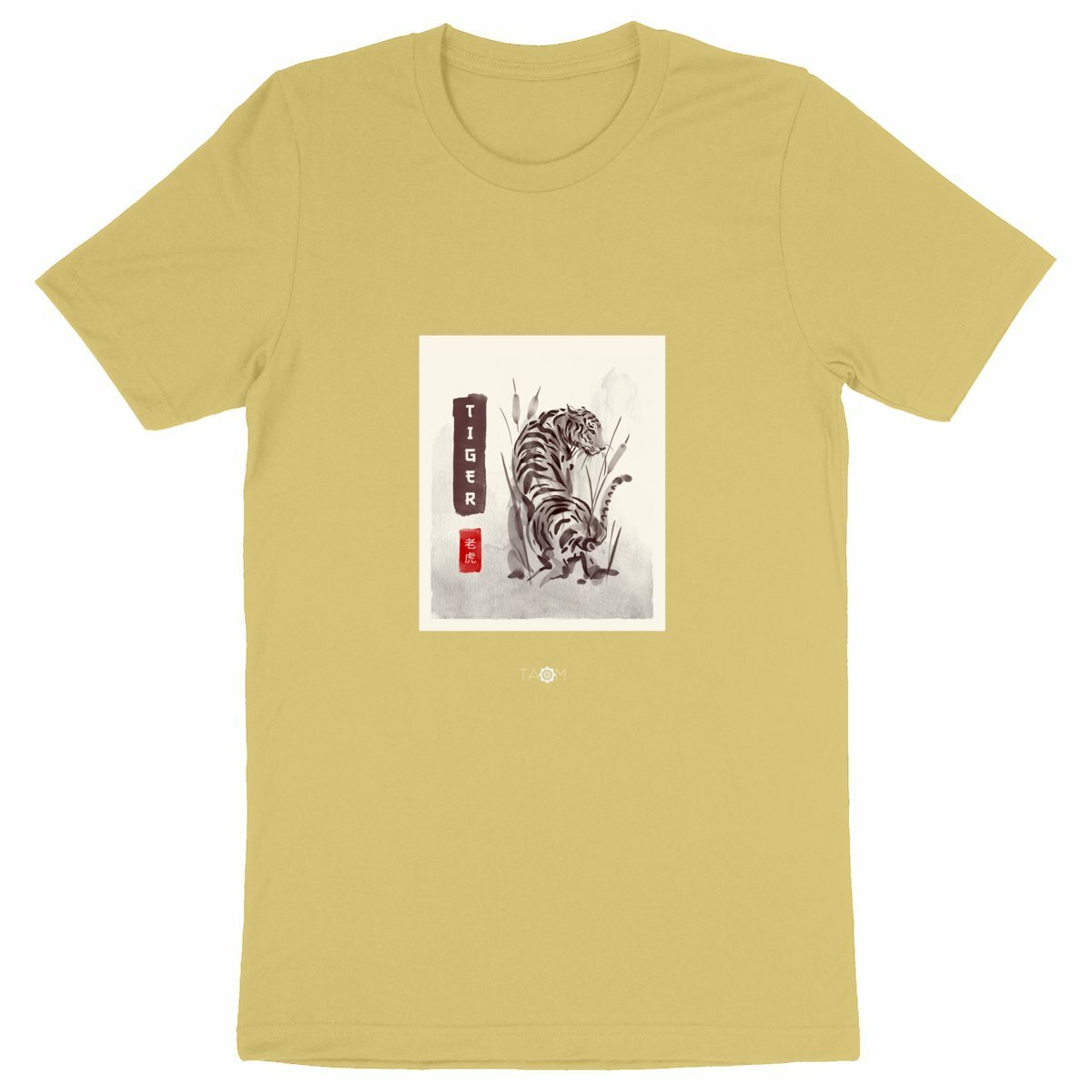 T-Shirt Unisexe CALLIGRAPHIE Tigre 