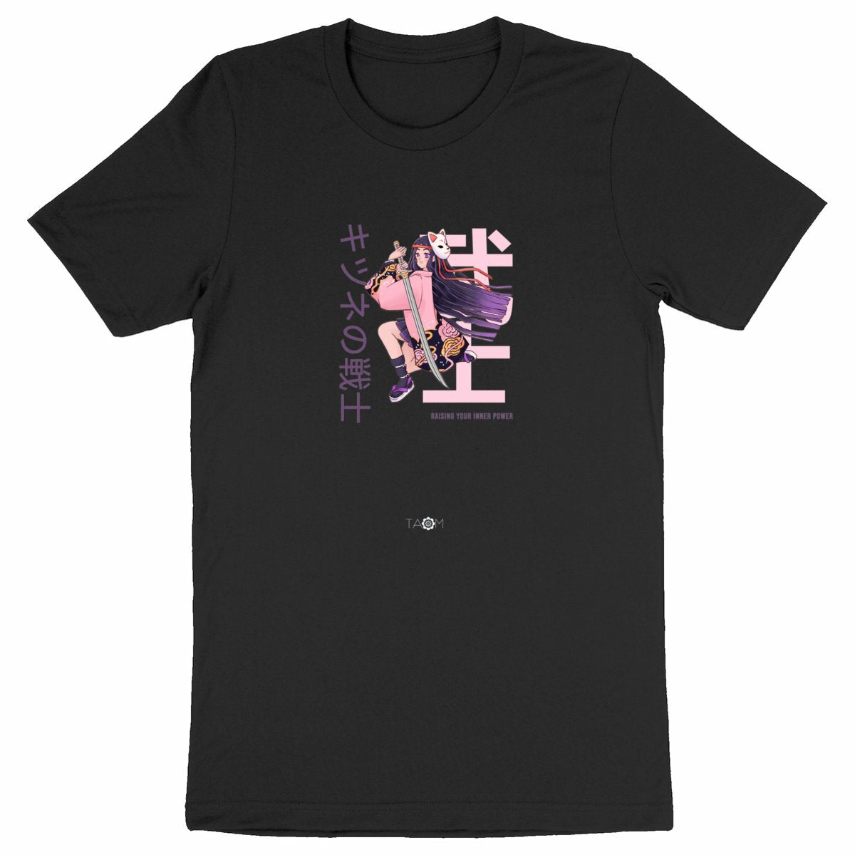 T-Shirt Unisexe KITSUNE Guerrière