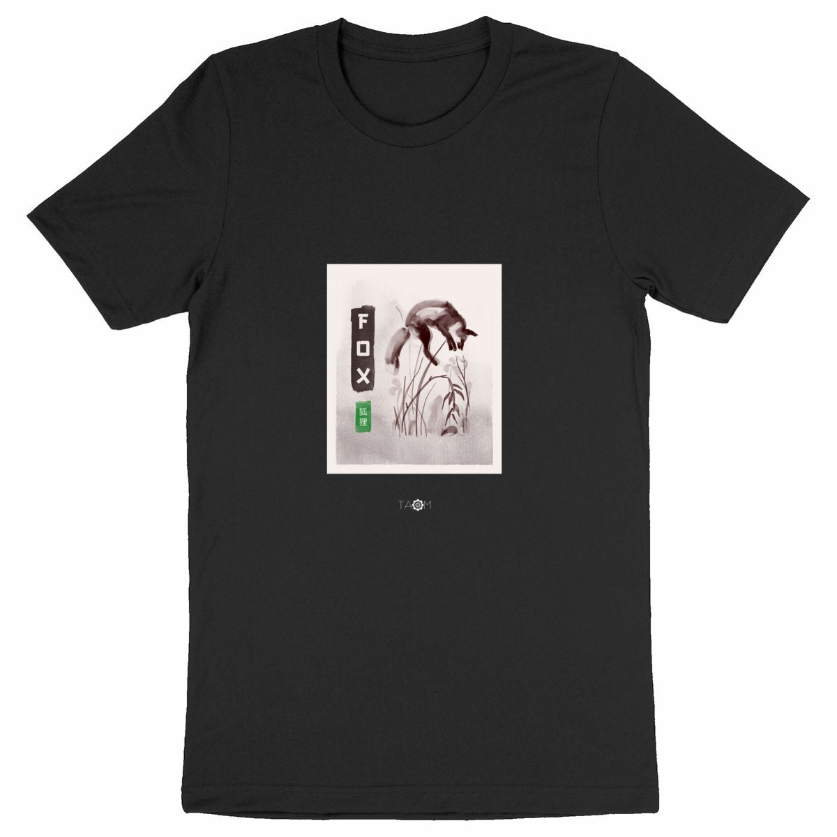 T-Shirt Unisexe CALLIGRAPHIE Renard 