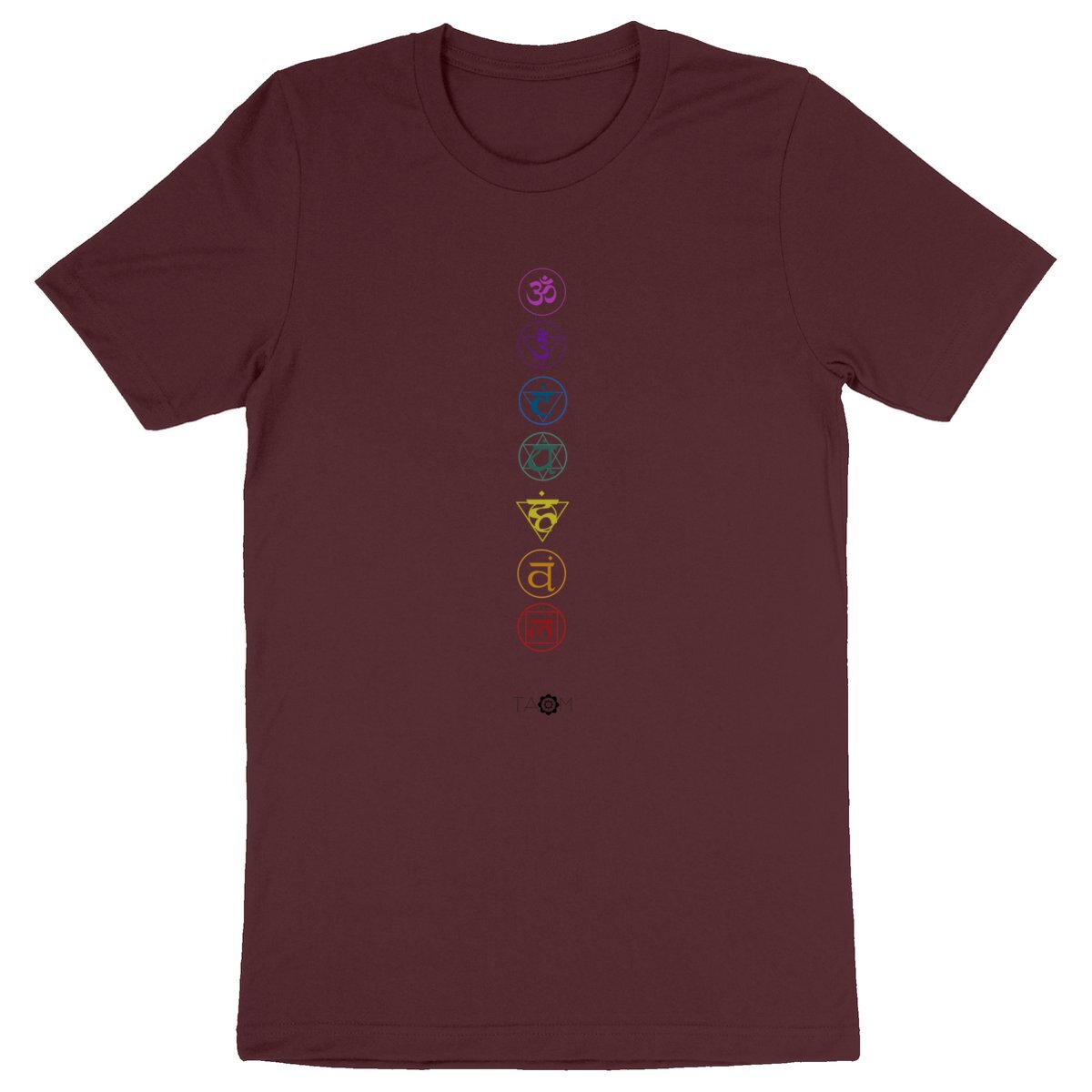 T-shirt Unisexe CHAKRA Géométrie dans le dos