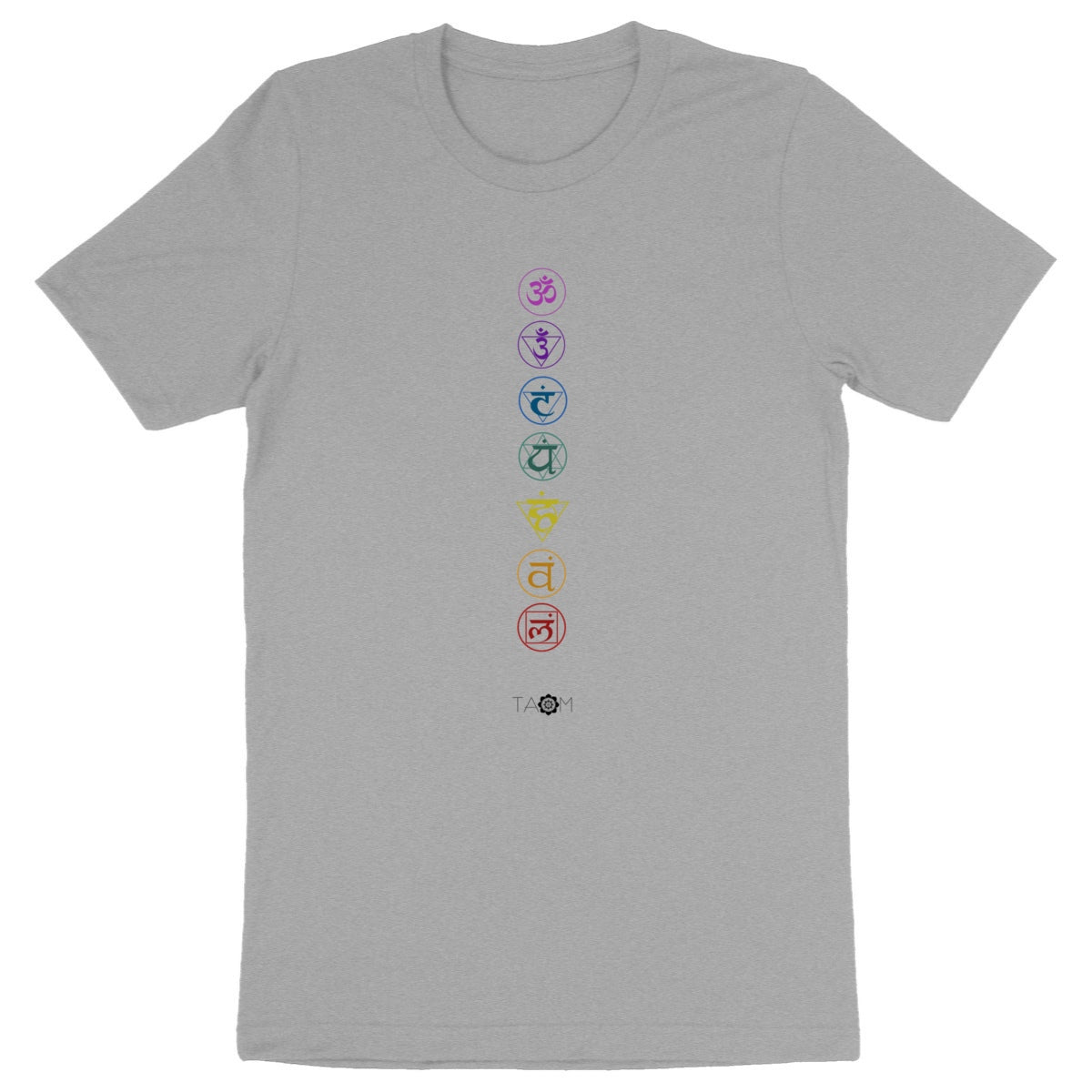 T-shirt Unisexe CHAKRA Géométrie dans le dos