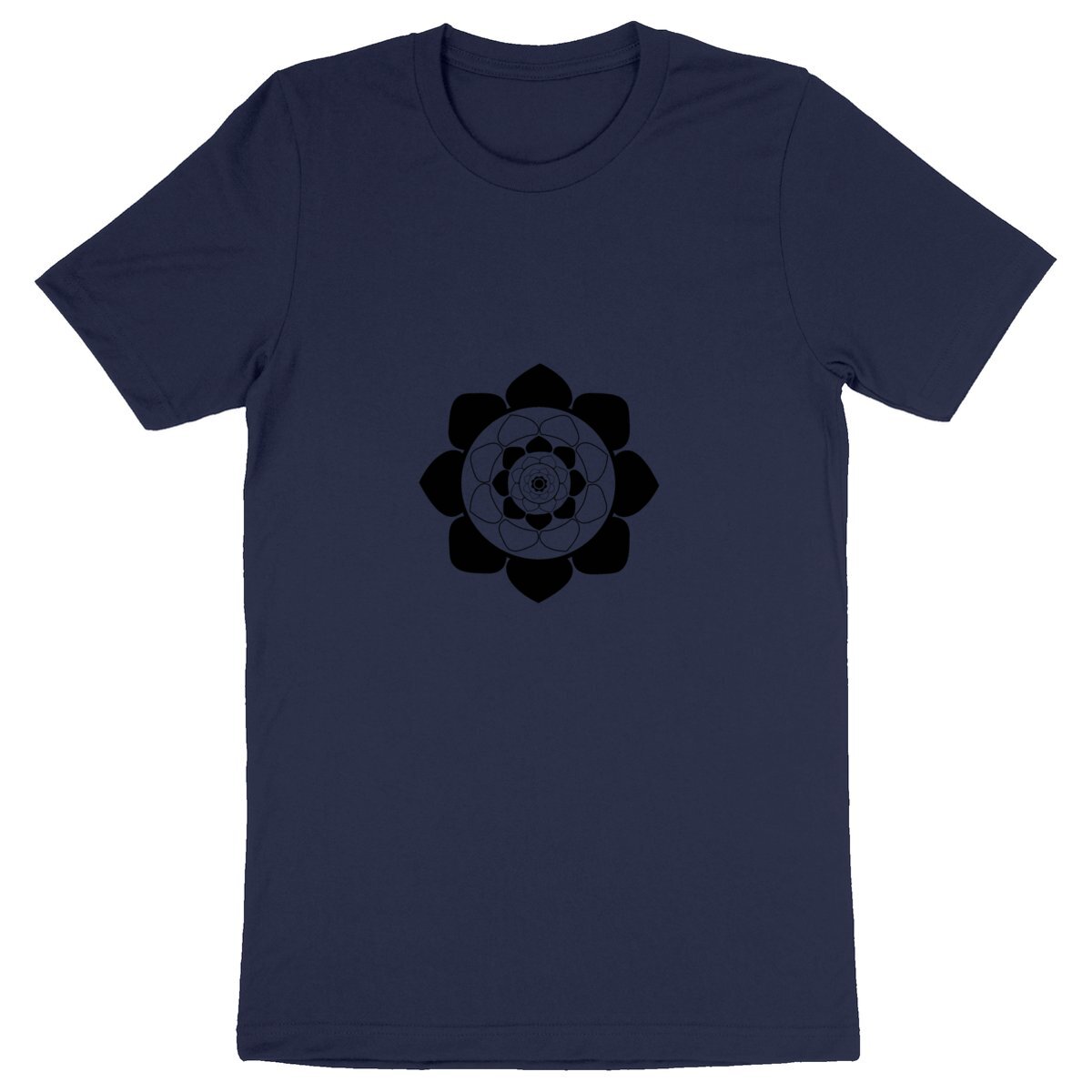 T-shirt Unisexe Mandala TAOM Noir 