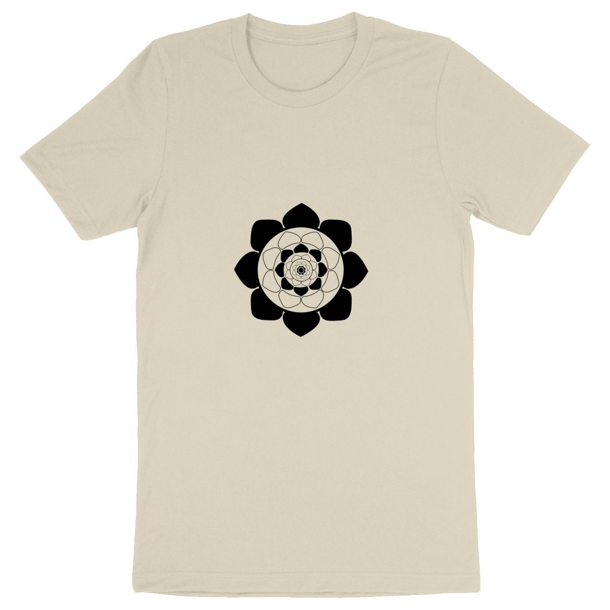 T-shirt Unisexe Mandala TAOM Noir 