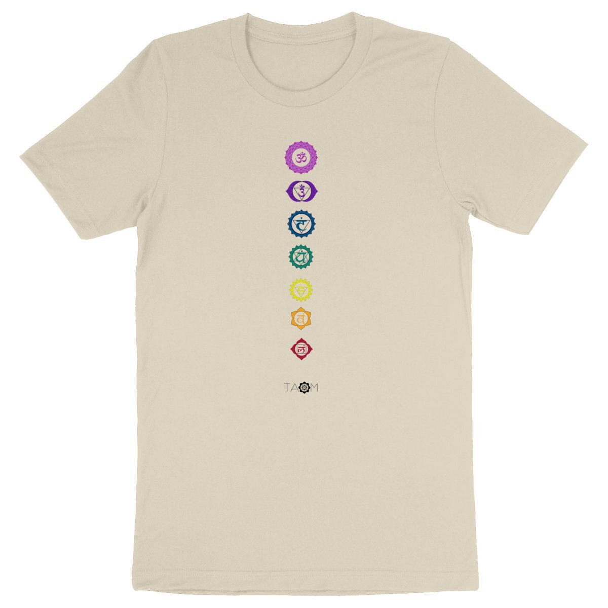 T-shirt Unisexe CHAKRA Mandala dans le dos
