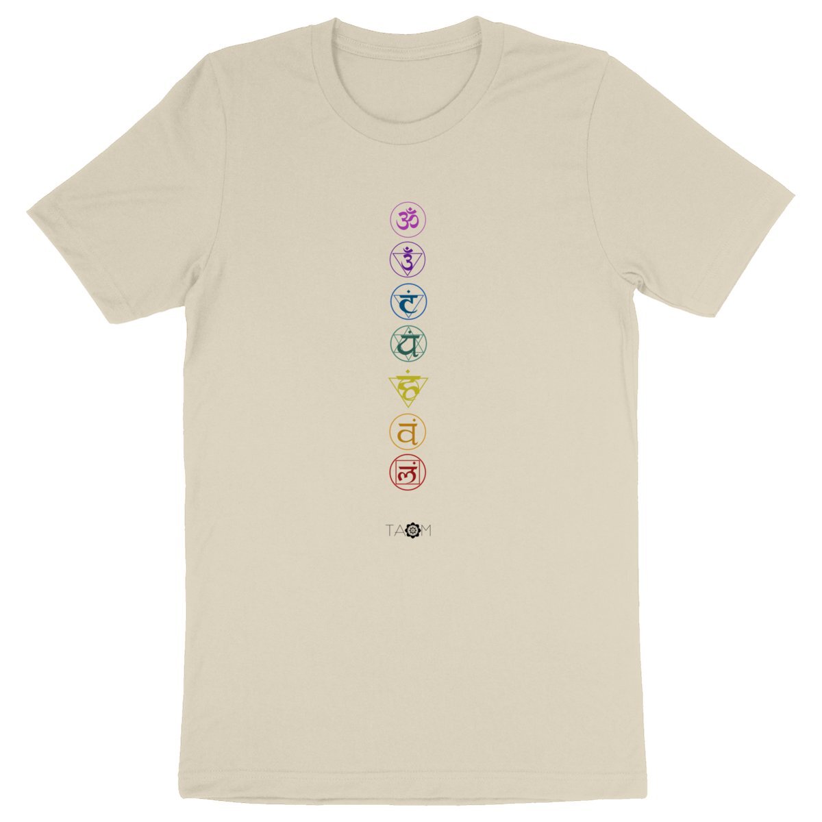 T-shirt Unisexe CHAKRA Géométrie dans le dos