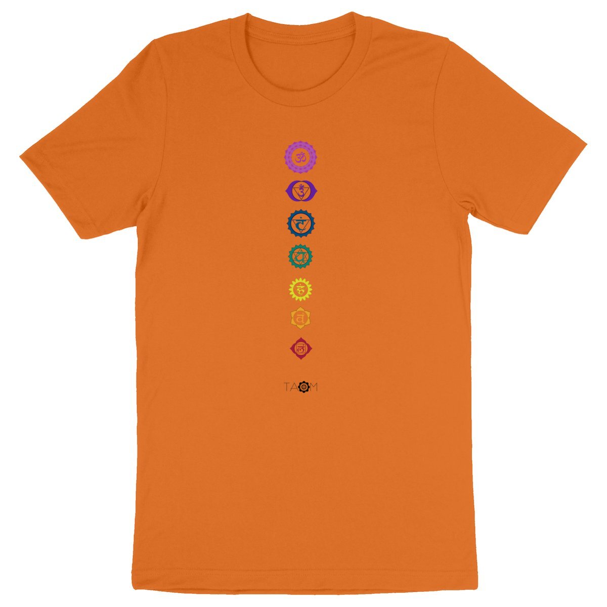 T-shirt Unisexe CHAKRA Mandala dans le dos